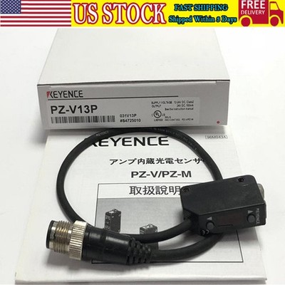 1PC KEYENCE PZ-V13P Fiber Optic Sensor PZV13P New US Free TAX  US Free TAX