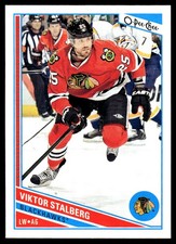 2013-14 O-Pee-Chee #63 Viktor Stalberg Chicago Blackhawks Hockey Card