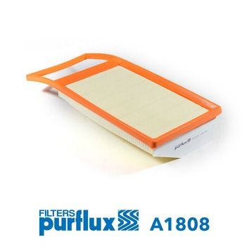 Purflux Luftfilter A1808 FüR CitroËN Passend FüR Fiat Opel Peugeot-image