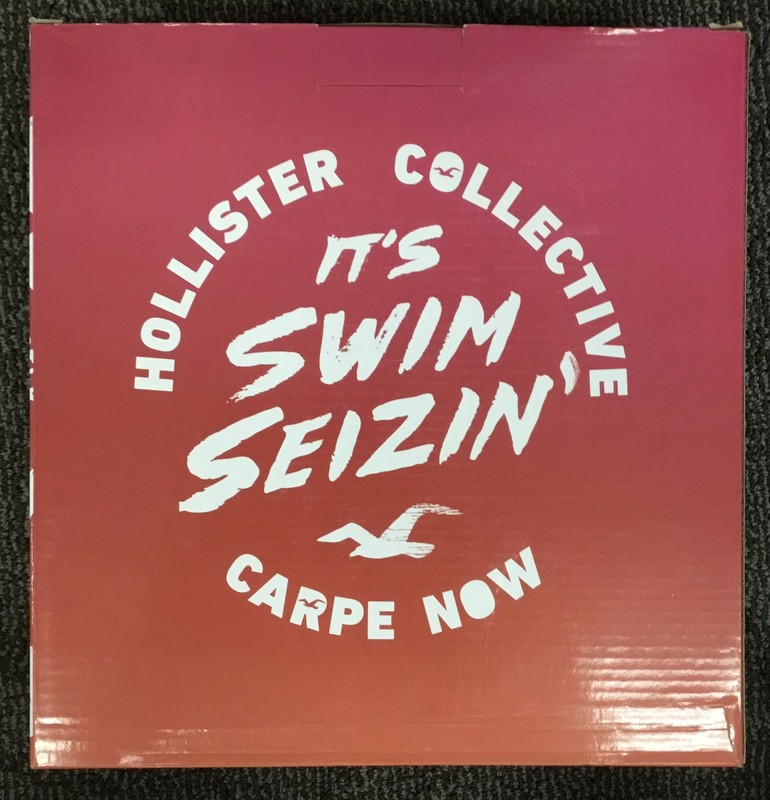 Rare Hollister Special Collection Carpe Now Swim Seizin Pool Donut New Sealed 