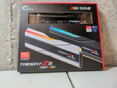 G.SKILL Trident Z5 Neo RGB 64GB (2x32GB) DDR5-6000 CL30 EXPO RAM - Black Set
