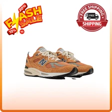 New Balance Made in UK 991v2 Grounded Pastels U991OV2 Gold earth Men's Sneakers