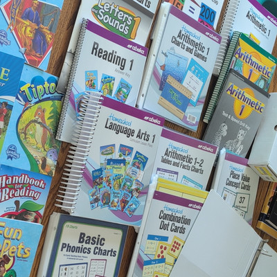 Abeka Homeschool Curriculum Lot  Arithmetic/English