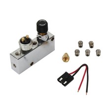 Adjustable Proportioning Valve Block Brake Distribution System-chrome Adjustable Proportioning Valve Block Brake Distribution System-chrome