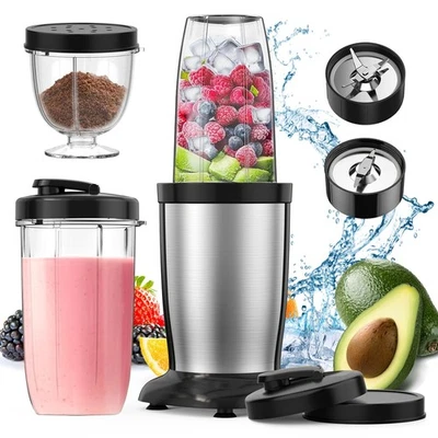 TENKER 901W Personal Countertop Blender for Shakes and Smoothies Juicer w/ Cup Blender