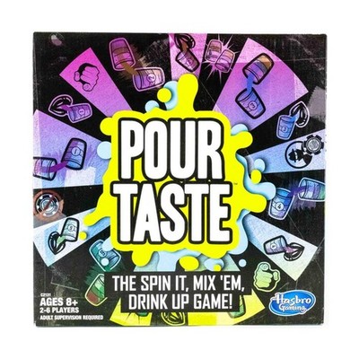 Hasbro Boardgame Pour Taste - The spin it, mix 'em, drink up game! Box VG+/Mint