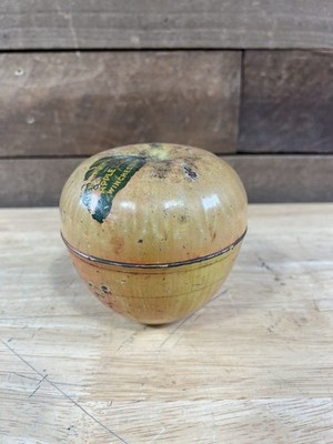 Vintage Shenandoah Valley Apple Candy Tin Lithograph Advertising Fruit