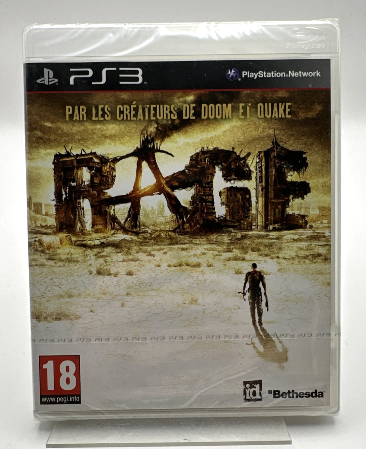 PS3 Rage (2011), French Version, Brand New & Sony Factory Sealed