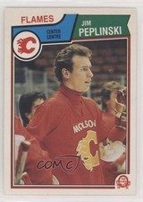 1983-84 O-Pee-Chee Jim Peplinski #90 5wg