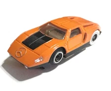 1973 TYCO PRO No. 8811 Orange & Black Mercedes C-111 MK2 HO Slot Car Near Mint !