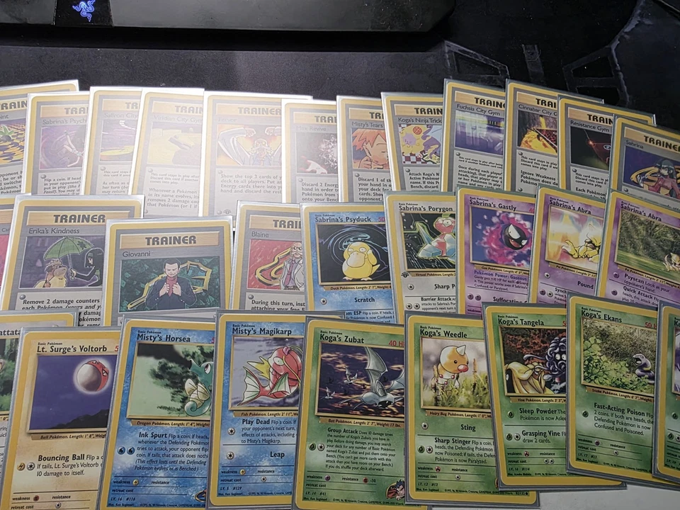 Gym Challenge Semi Complete Set English Vintage WOTC - Image 3 of 4