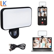 Portable Mini LED Fill Light Mobile Phone Clip-On Selfie Light Rechargeable qaz