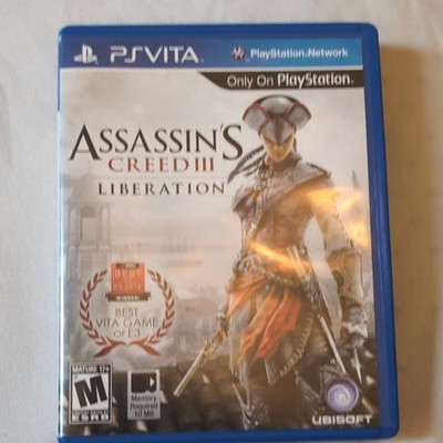 Ubisoft Assassin's Creed III: Liberation Sony PS Vita Game, M, NTSC-U/C, 2012