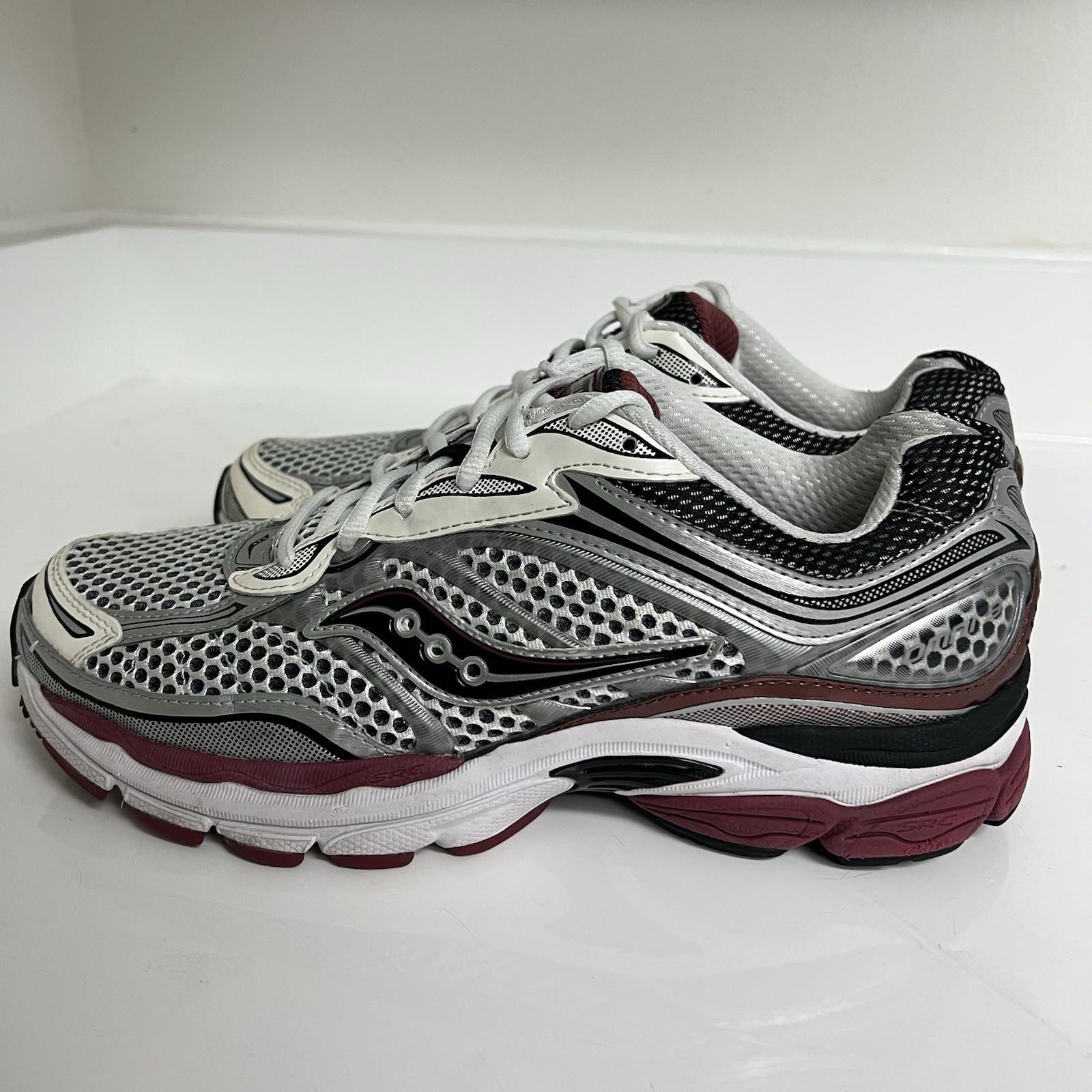 Saucony Pro Grid Omni 9 Silver/Red Unisex Size 9 S70739-1 Jae Tips thumbnail 3