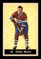 1961 Parkhurst #36 Dickie Moore   NM X3696754