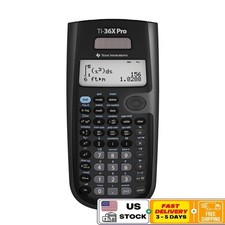Four-Line Scientific Calculator High School Math Science Exam Approved Functions