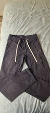 Vuori Men's Grey Ripstop Climber Pants Size XS Elastic Waist