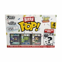 Toy Story Bitty Pop! Vinyl Figuren 4Er-Pack Set Zurg, Alien, Buzz Lightyear Neu