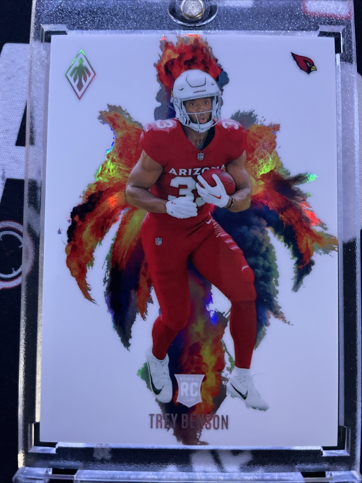 2024 Panini Phoenix - Color Blast Trey Benson #CB-TBN (RC)