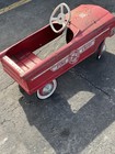 1970’s(?) Fire Chief Pedal Car For Children, Collector, Or Enthusiast! SURVIVOR! — photo 4