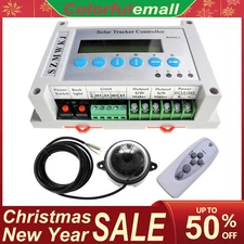 WST03-2 Automatic Tracking Dual Axis Solar Panel Track Tracker LCD Controller CL