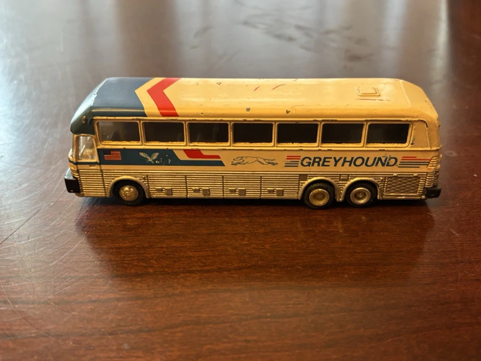 Autobús Road Champs Greyhound Eagle 1994 juguete fundido a presión Foto 2 de 4