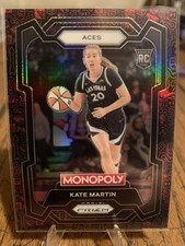 2024 Panini Prizm Monopoly WNBA - Kate Martin #40 Classic Icons Red Prizm (RC)