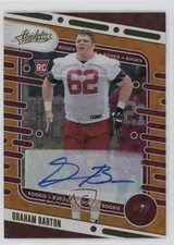 2024 Absolute Orange Mosaic Signatures 14/75 Graham Barton Rookie Auto RC 13c5