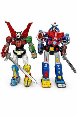 Voltron Inspired Handmade Custom Figures Lot of 2   8 Inch Plastic Collectibles