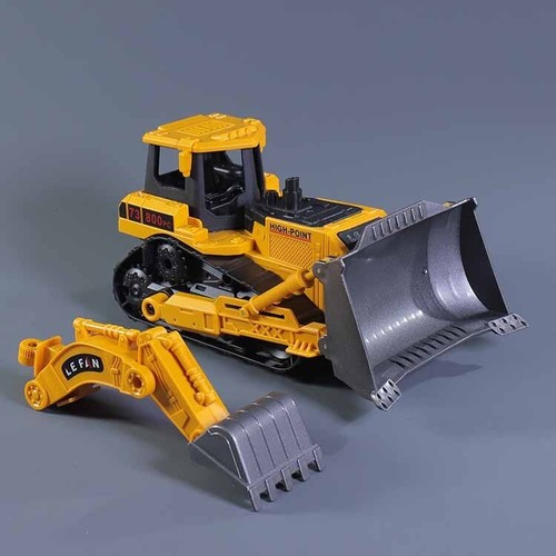 Engineering Construction Two way Car Vehicle Bulldozer Excavator Toys Kids Gift - Picture 5 of 10