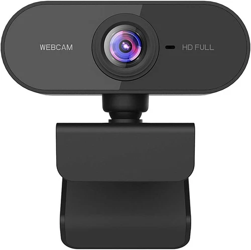 Webcam USB Full HD 1080P Cam mit Mikrofon 360° Drehbar PC Laptop Computer C642