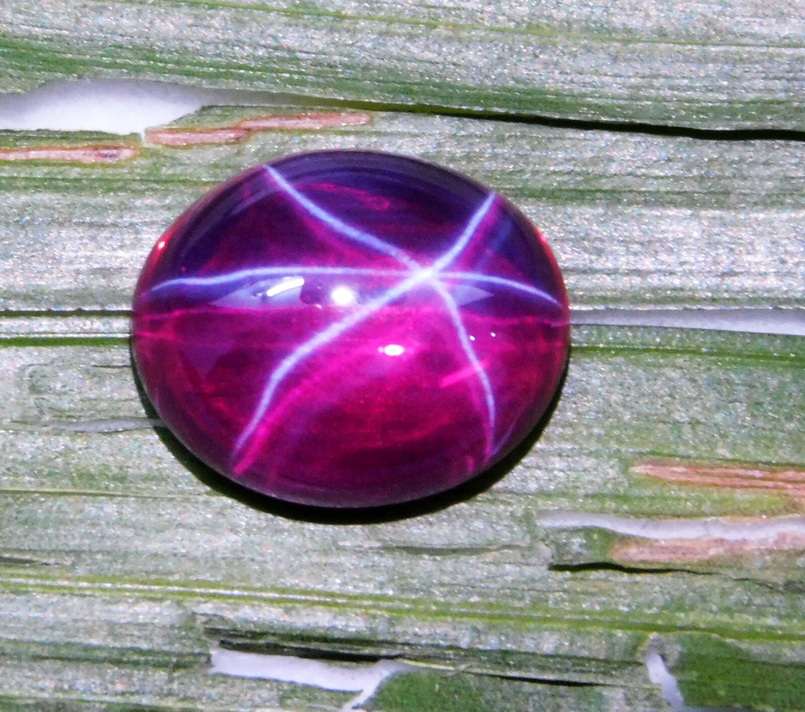 Certified Natural Red Star Ruby Cabochon Loose Gemstone 71.15 Ct