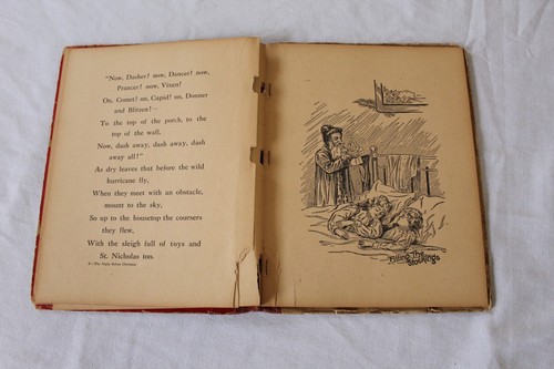 antique HB Children's Book: The Night Before Christmas - Picture 4 of 4