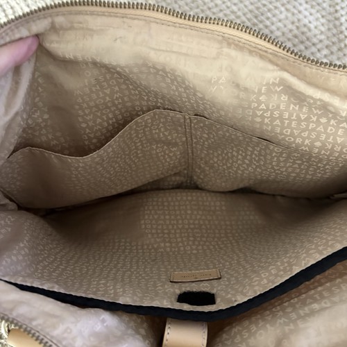 Kate Spade Kennedy Park Nylon Calista Laptop Bag, Crossbody Bag Color Ash Large - Picture 12 of 19