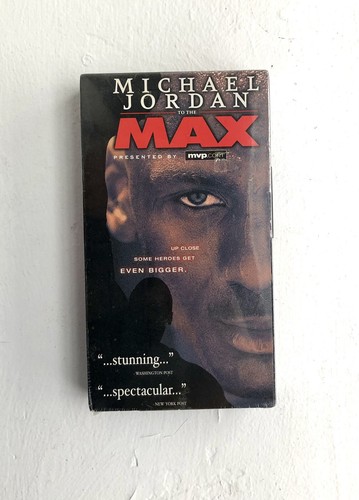 Rare Michael Jordan to the Max (VHS, 2001) New Sealed