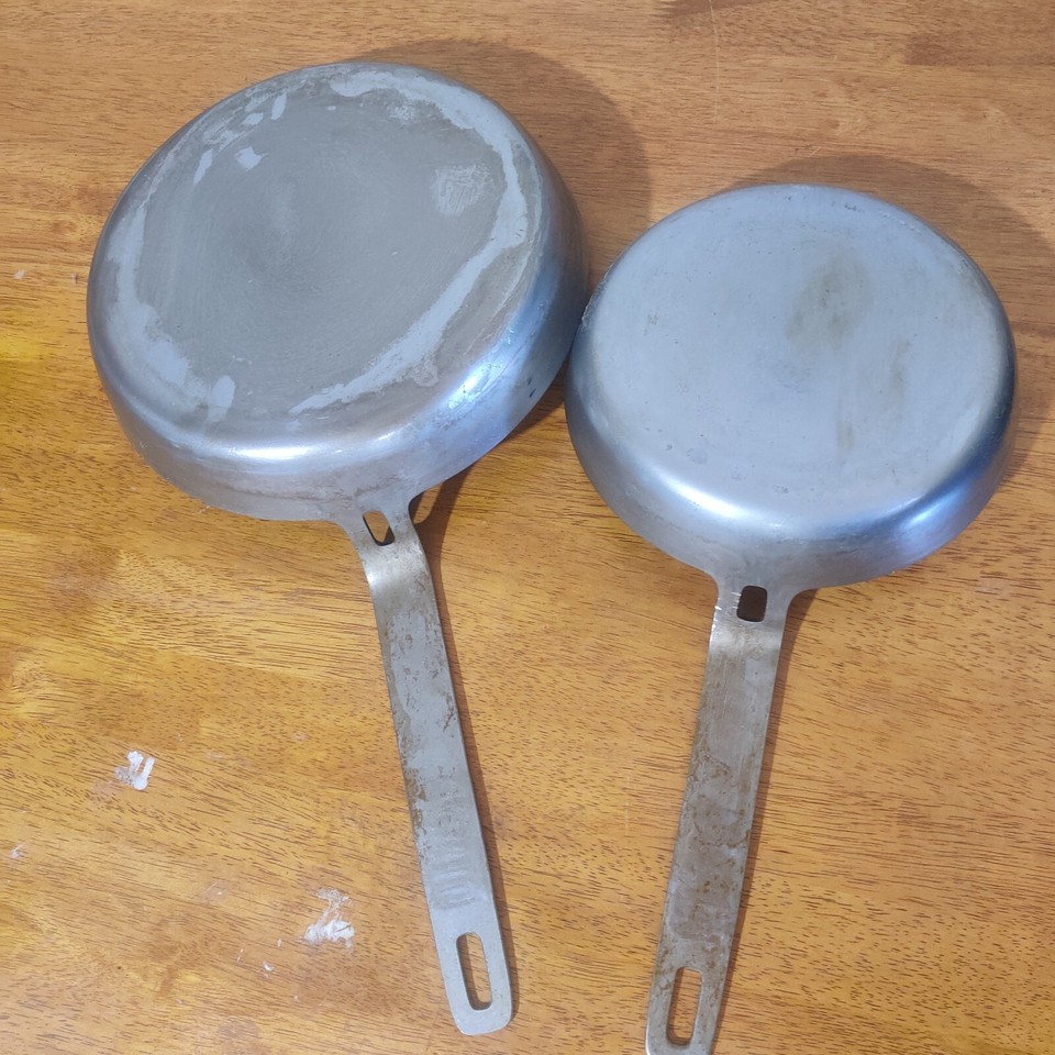 Darto Carbon steel Saute Pan n.20 and Saute pan n.25 set eBay