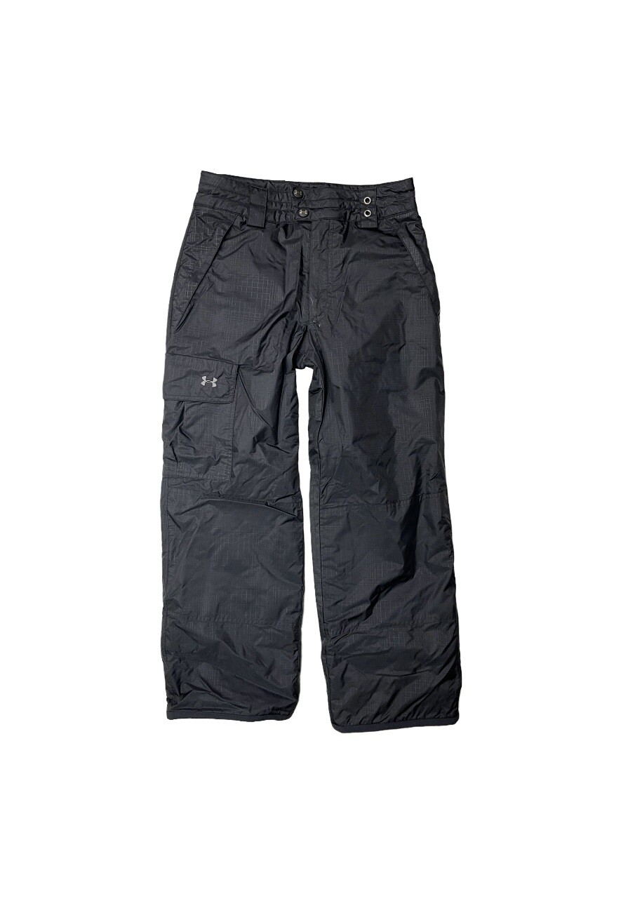 Under Armour Youth Boys Size Small Black Outdoor Ski Snowboard Snow Pants