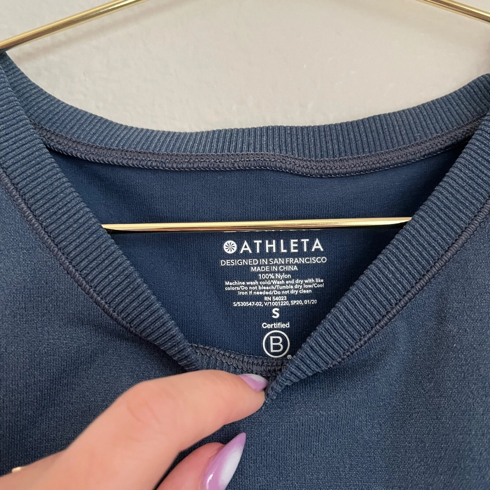 athleta mineral wash crop tank-top