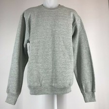 Vintage Fruit of The Loom Sweatshirts Crewneck Large Ash 50/50 Made in USA, NEW.