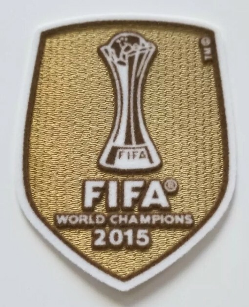 FC バルセロナ2015 FIFA World Champions 2015 FC Barcelona World Champions League Winner Badge Patch Soccer