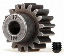Traxxas 6490X 17T / 17 Tooth Pinion Gear 1.0 Pitch For 5mm Shaft Steel Spur Gear