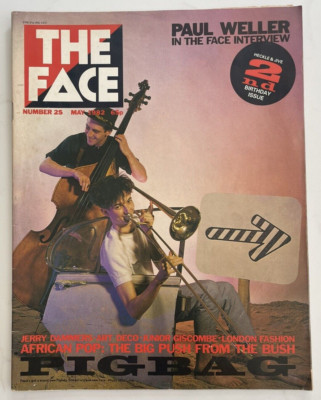 The Face Magazine #25 (May 1982) - 2nd birthday issue. Paul Weller interview