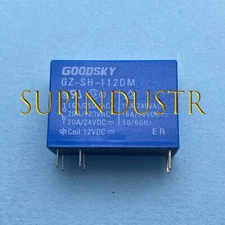 .5Pcs New GOODSKY GZ-SH-112DM 12VDC Power Relay 6Pins