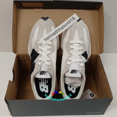 NEW BALANCE 327 SEA SALT SNEAKERS SHOES MS327FE WHITE BLACK  display picture 3
