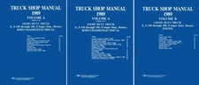 1989 Ford Truck Bronco Econoline Shop Service Repair Manual Engine Drivetrain OE