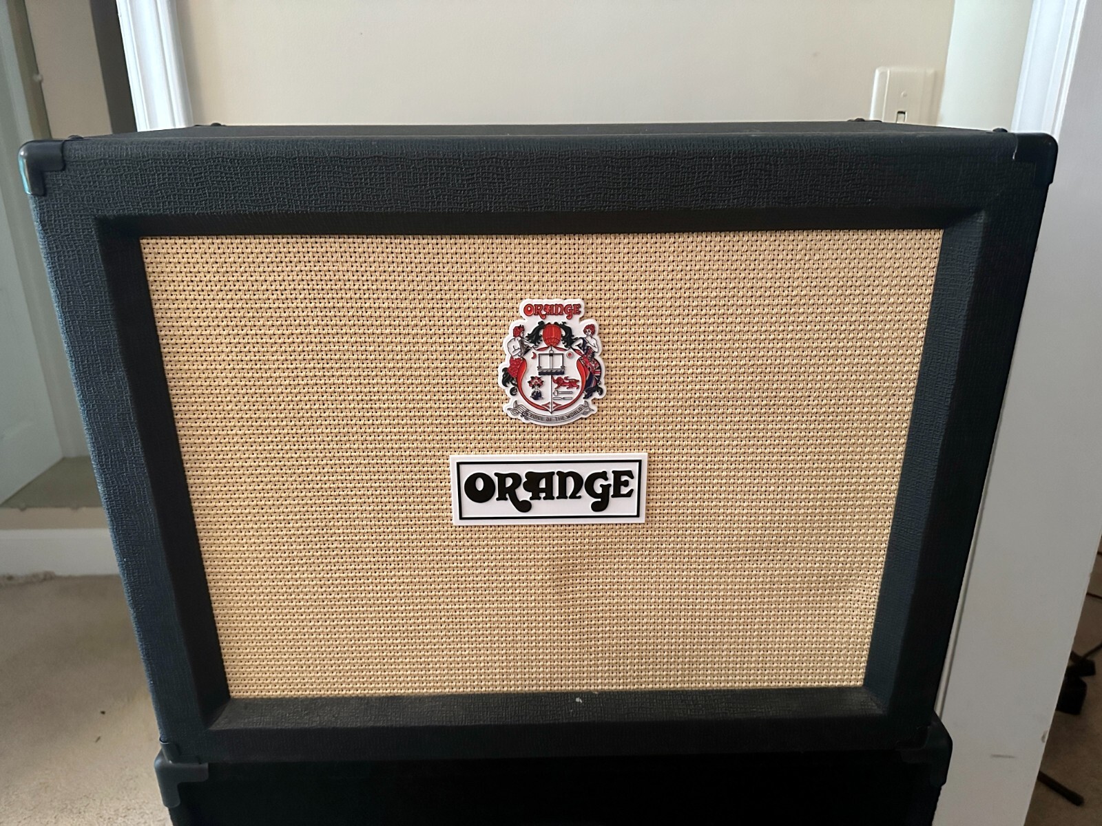 Orange PPC212OB 2x12 Guitar Black with Celestion Greenbacks eBay