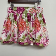 Abercrombie kids floral girls skirt xl