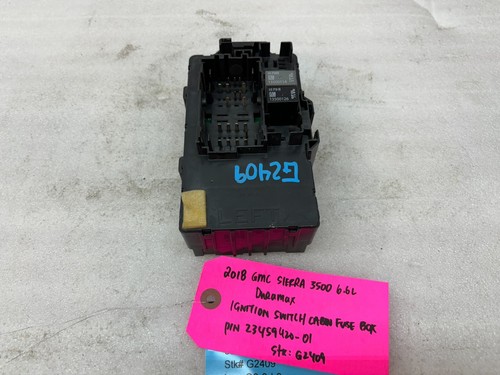 15-19 Chevrolet GMC 2500HD Duramax 6.6 LML Cabine Tableau Fusible Junction Box - Photo 8 sur 10