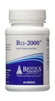 B12-2000 Lozenges 60l - Biotics 60 B12-2000 Lozenges 60l - Biotics 60