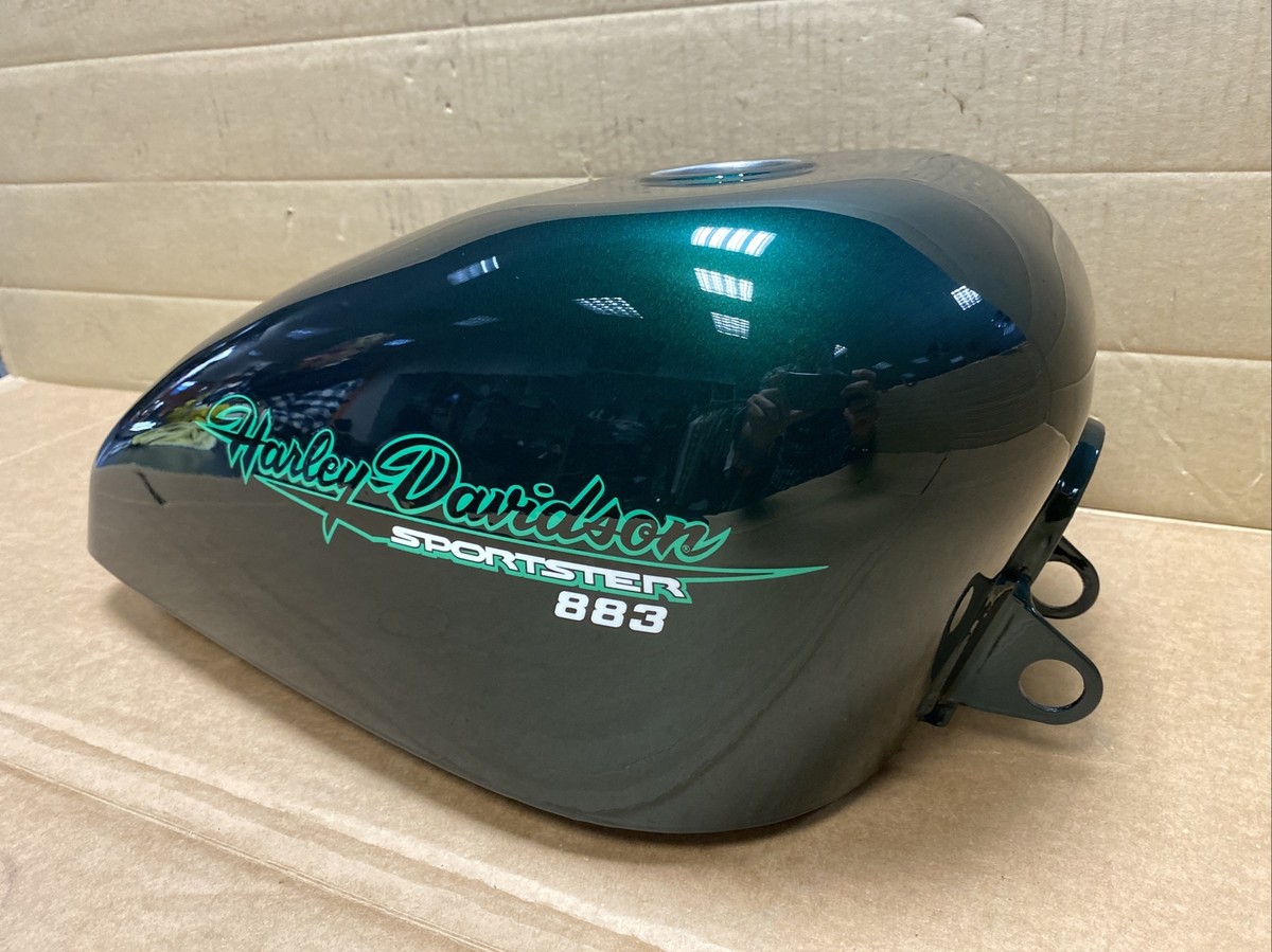 Harley Davidson Sportster Peanut 2,2Gal Fuel Tank Mystique Green